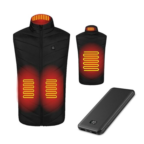Veste chauffante xxl power - +,