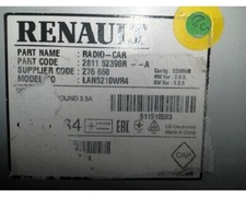 AUTORADIO  RECEPTEUR RENAULT