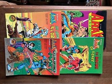 PETIT FORMAT BD COMICS ARAK les 4 tomes complet aredit 1982 1983