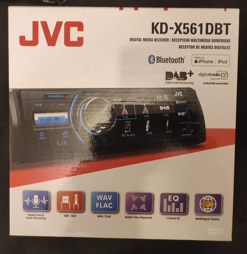 Jvc x561dbt autoradio mp3 - -,