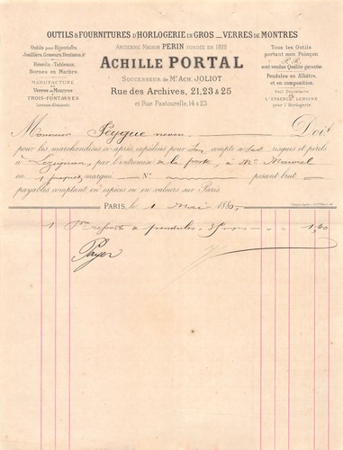 1880 outils fournitures - et, d