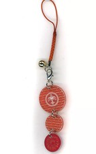 Strap Latona Petit Japanese Pattern Netsuke Strap "Virtual YouTuber Nijisanji