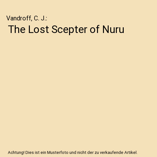 The lost scepter - lost, nuru