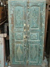 Ancienne porte indienne 139 x 72 cm / livraison possible