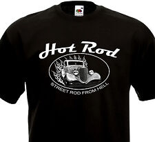 T-shirt HOT ROD  Street Rod From Hell - Custom Culture Vintage Ford T Muscle Car