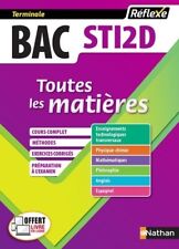 Toutes les matières bac STI2D