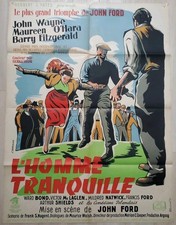Affiche Originale L'HOMME TRANQUILLE  60X80