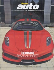 SPORT AUTO n°548 09/2007 MASERATI GRANTURISMO COLLECTOR