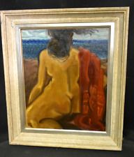 Tableau huile Vénus Nu