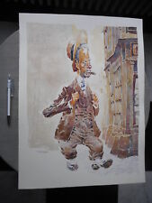 THOMAS FRISANO SUPERBE ORIGINAL COULEUR SIGNÉ PARFAIT ÉTAT