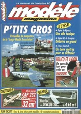 MODELE MAG N°619 PLAN "JAZZ & JAVA" 2 PETITS MODELES / HELICO ET AVION : INDOOR