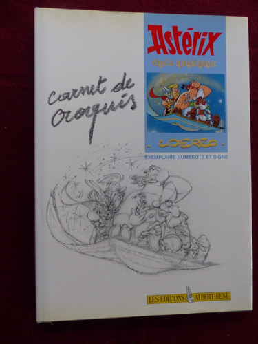 Carnet croquis asterix - de, :