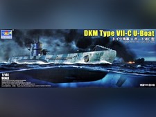 TRUMPETER DKM Navy Type VII-C U-Boat - échelle 1/144 - TRUMPETER 05912