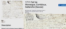 Lot documents anciens