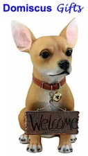 12 1/2" NEW! Sitting CHIHUAHUA