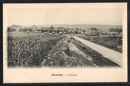 Cpa chambly vue - vue,