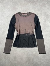 Tee shirt TOP long mesh COP