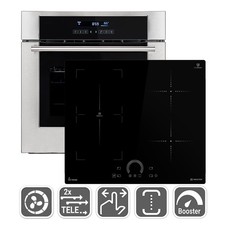 Cuisinière: 60cm Four encastrable EB8015ED + 59cm Plaque Induction IH85901FZ
