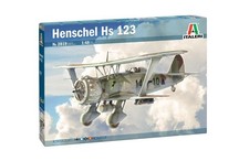 Italeri 2819 maquette avion Henschel Hs-123 1/48