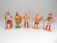 lot 5 figurines soldat gaulois