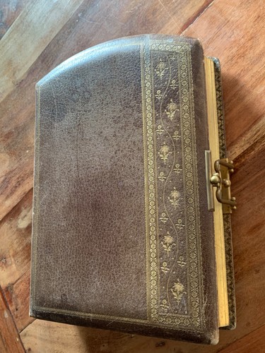 Ancien grand album photo - grand,