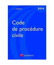 CODE DE PROCEDURE CIVILE 2014