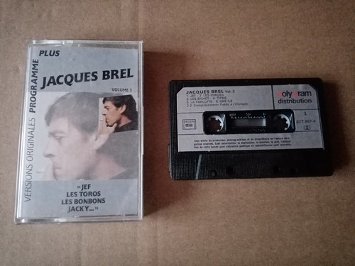 Cassette audio jacques - jacques, brel