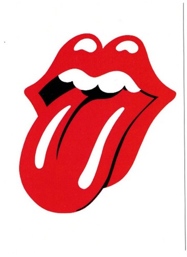 Rolling stones carte postale - rolling,