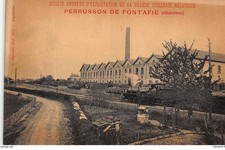 PERRUSSON DE FONTAFIE : societe anonyme d'exploitation de la grande tuillerie