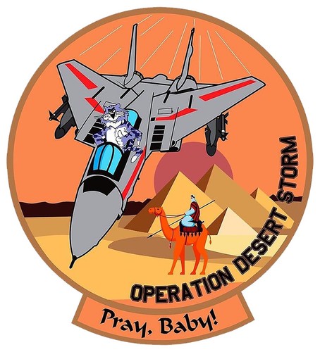 Operation desert storm - desert, usa