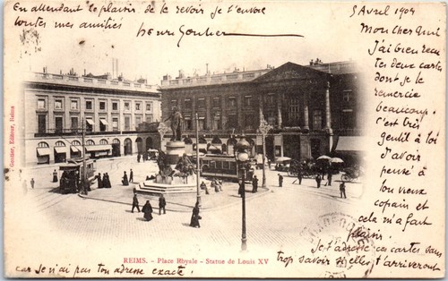 Reims carte postale - 51,