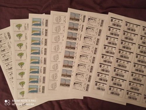 Timbres 250g france - 250g,