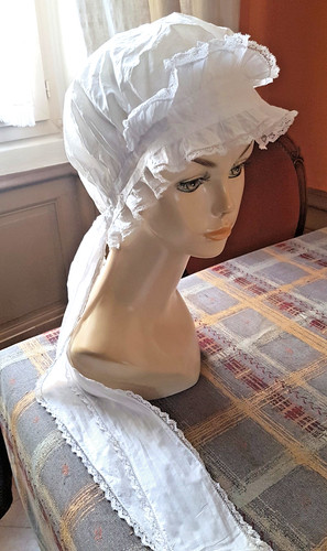 Coiffe jeune fille fin xixe - jeune,