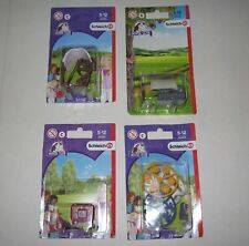 SCHLEICH HORSE CLUB #42364,42490,42463,42464 ACCESSOIRES BLISTER X4 NEUF MOC NEU