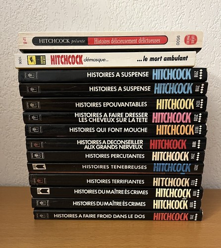 Lot livres hitchcock - livres,