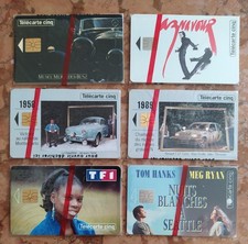 FRANCE 6 TELECARTES 5 UNITES