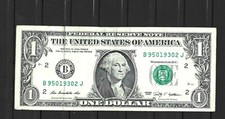 Etats-Unis billet 1 dollar  -