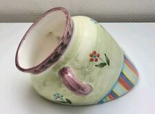 Cache-pot Mural Coloré En Céramique Peint À La Main M/B 