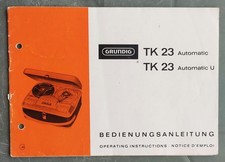 GRUNDIG TK 23 Automatic /
