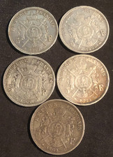 5 Pièces de 5 francs en