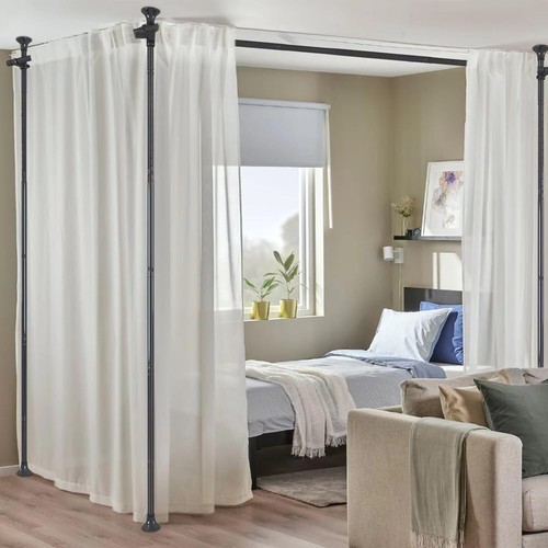 Tringle rideaux flexible - rideaux,