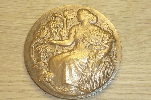 Médaille bronze agricole - médaille, en
