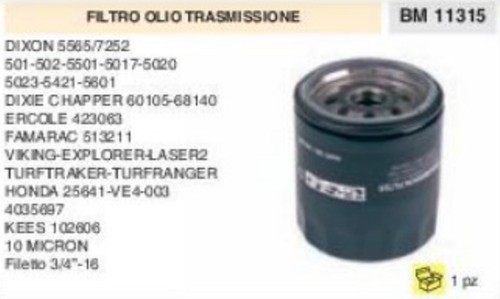 Filtre huile transmission - filtre,