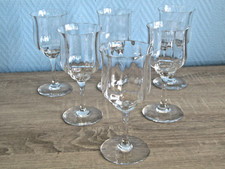 6 Verres à vin rouge en