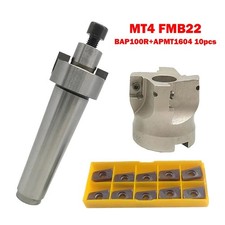 Fraiseuse CNC 400R 50mm 4T APMT1604 inserts carbure acier haute teneur en carbon