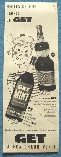 Publicité papier liqueur - publicité,