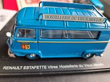 VOITURE MINIATURE 1/43è  RENAULT ESTAFETTE vitrée  "HOSTELLERIE DU VIEUX MOULIN"