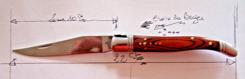 Couteau poche laguiole - couteau,