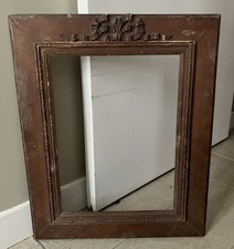 cadre ancien bois sculpte avec