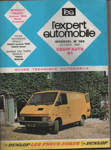 Revue technique renault trafic - technique,